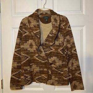 LRL Lauren Jeans Co. Long Sleeve Top Size L